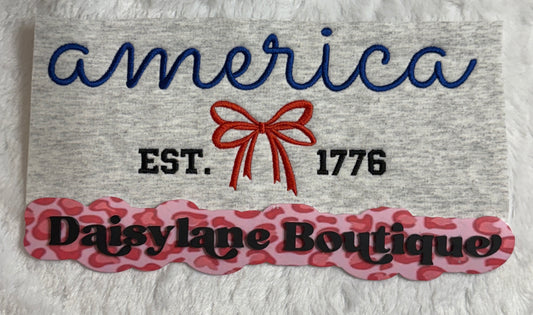 America with Bow