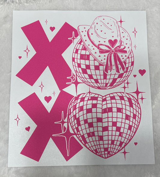 Disco Cowgirl Valentine