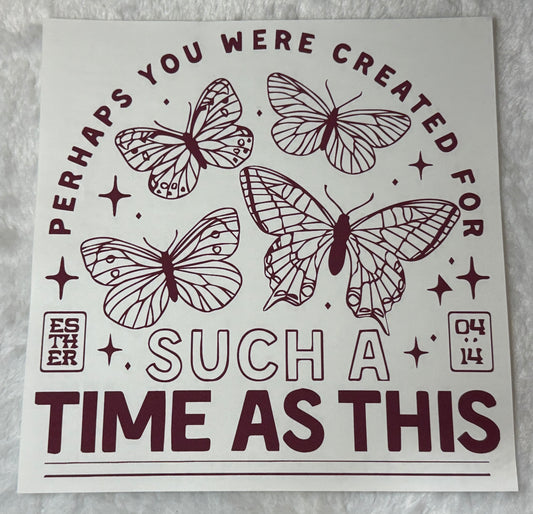 Perhaps you were created