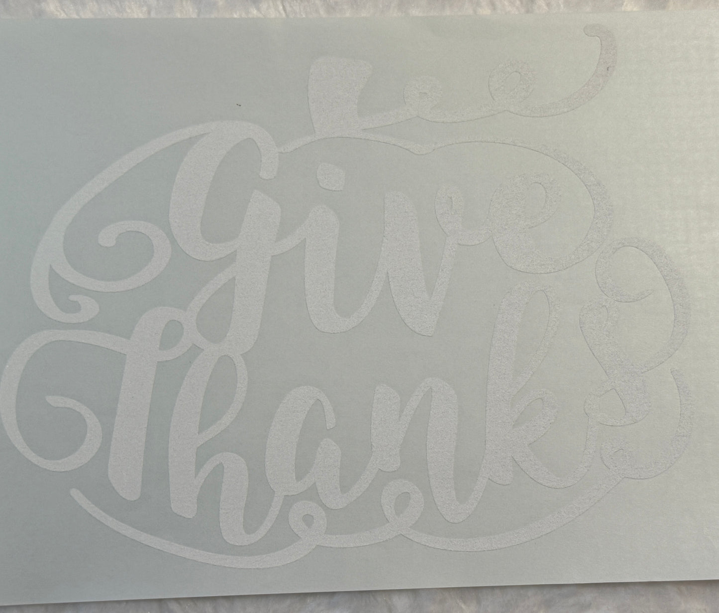 Give Thanks
