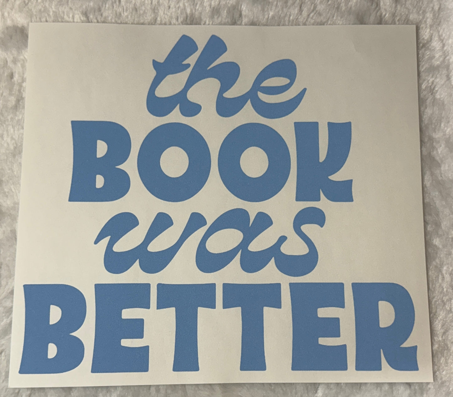 The book was better